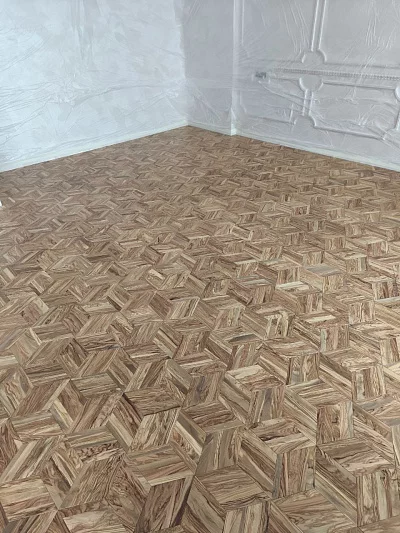 Художественный паркет Wood-life Шереметьевская звезда в проекте, Ренессанс